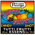Essenz zur Zubereitung von Tuttifrutti, einem s��en Getr�nk aus verschiedenen Fr�chten